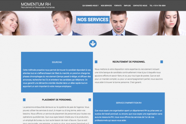 Agence web - Marketing digital - création site web - Protai-in | momentumrh