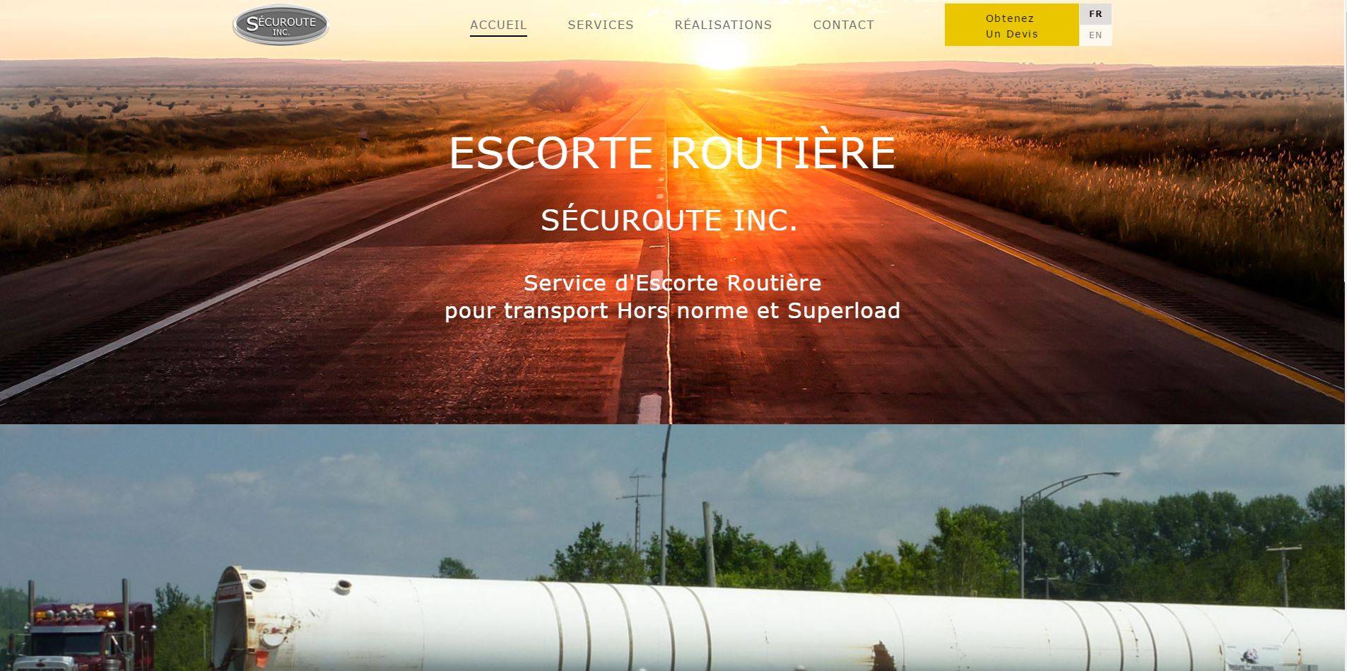 Protai-in : Agence web au cameroun - Securoute - escorte routier